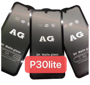 AG tam kapak Anti parmak izi ekran koruyucu mat temperli cam iPhone X için iPhone 11 Pro Max PP03 PP03 - Product Image 5