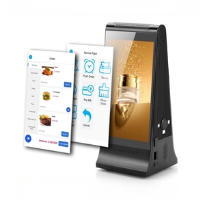 FYD868 Dual 7 pulgadas Mesa interactiva Pequeño LCD Señalización digital Publicidad Pantalla Reproductor Sensor de movimiento incorporado - Product Image 2