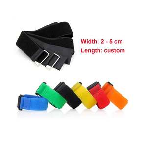 Eco-Friendly Reusable Cable Ties Self-Adhesive Velcroes <strong>Hook</strong> and <strong>Loop</strong> Fastener <strong>Elastic</strong> <strong>Strap</strong> with <strong>Hook</strong> and <strong>Loop</strong> Tape - Product Image 3