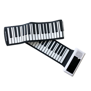 88 teclas Piano Teclado Pantalla LED Programación Mano Roll Up Piano con función de grabación Niños jugando Juguetes - Product Image 4