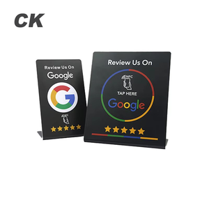 Nhà máy tùy chỉnh NFC đứng 13.56MHz NFC 213/215/216 cho <span class=keywords><strong>Google</strong></span> xem xét tiktok Instagram Facebook quét trả tiền đặt hàng PVC biển hiệu - Product Image 4