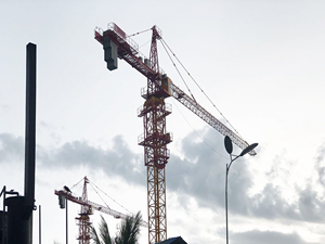 Flat Head cẩu tháp 6 tấn topkit <span class=keywords><strong>luffing</strong></span> cẩu tháp cần cẩu với chất lượng cao - Product Image 5