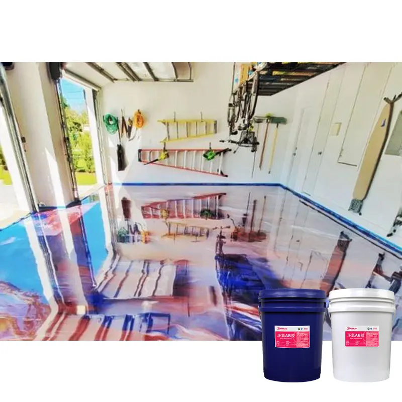 100% Epoxy Resin Floor Paint for Industrial Epoxy Resin Flooring