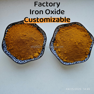 ผงสีเหล็กออกไซด์สำหรับเรซินอีพ็อกซี่ Fe2O3 Fe3O4แดงเหลืองดำเขียวน้ำตาลน้ำเงินส้ม - Product Image 3