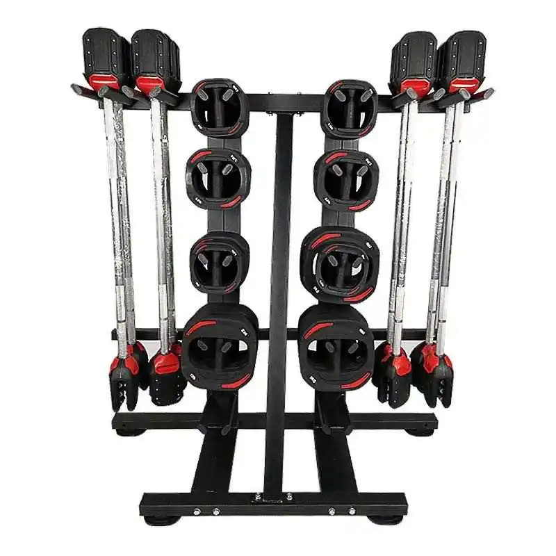 Großhandel Fitness Custom Gym Sport Verstellbarer Hantel ständer Multifunktion aler Hantel ständer