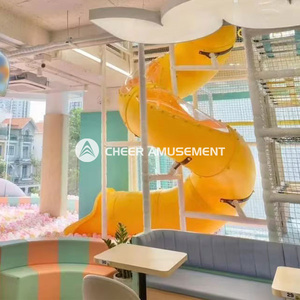 Trẻ em trượt bóng hồ bơi sân chơi trong nhà với thép không gỉ và xây dựng bằng gỗ 100 + Công suất bởi cho - Product Image 1