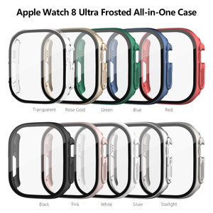 Yeni en çok satan 49mm PC temperli Film Apple için akıllı saat kapak izle Iwatch8 için Ultra izle kılıfı/9 ekran koruyucu - Product Image 6