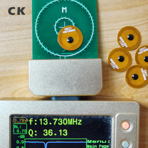 在庫ありISO 14443AおよびISO 15693 RFID/NFCドライインレイ/ウェットインレイ/ラベルステッカー正方形、円形、長方形形状 - Product Image 5