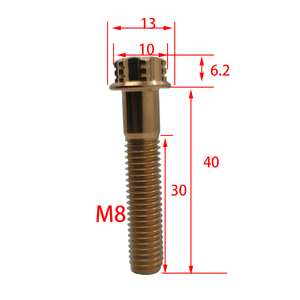 Zfti Bán Buôn Cường Độ Cao Hex Mặt Bích Bu Lông Và Các Loại Hạt Máy Giặt Cho Ô Tô Và Xe Máy CNC Các Bộ Phận Phần Cứng - Product Image 2