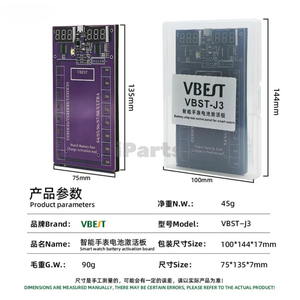 IParts VBST-J3 akıllı saat pil aktivasyon kurulu Apple iWatch S1-S8/ultra Port şarj hızlı şarj aktivasyon testi - Product Image 3
