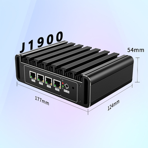 Ubuntu Linux Os Industrial Mini-Pc Nano Fanless 512 Gb Ssd Sata Usb Aluminio Itx Funda Ubuntu Mini Pc 2 Gb 4Gb 8Gb Ddr3 Ram - Product Image 1
