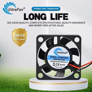 30*7 5v 12v DC小型散热器电脑机箱鼓风机定制无刷轴流空气冷却风扇 - Product Image 2