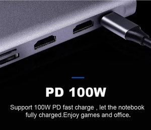 11合1 USB集线器笔记本USB3.1 C型集线器计算机配件C型集线器 - Product Image 3