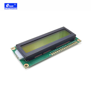 Venta directa por fabricante Custom 16x2 STN TFT LCD Display Module Yellow Green 5V 1602 Character LCD Module - Product Image 3