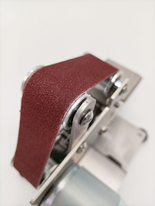 15/25mm Multifunctional <strong>Grinder</strong> Mini Electric Belt Sander DIY Polishing Grinding Machine <strong>Cutter</strong> Edges Sharpener