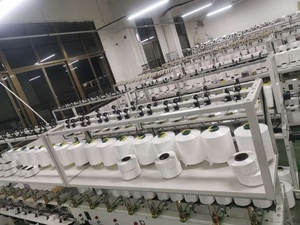 工厂一次性弹性耳环线3毫米4毫米5毫米6毫米平圆形耳环，用于口罩服装和家用纺织品 - Product Image 5