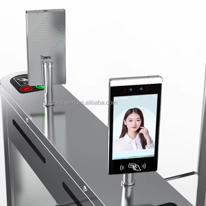 Sistema de Control de acceso de puerta de reconocimiento Facial de 8 pulgadas de alta calidad Android 8,1 Sistema de Control de acceso de reconocimiento facial automático