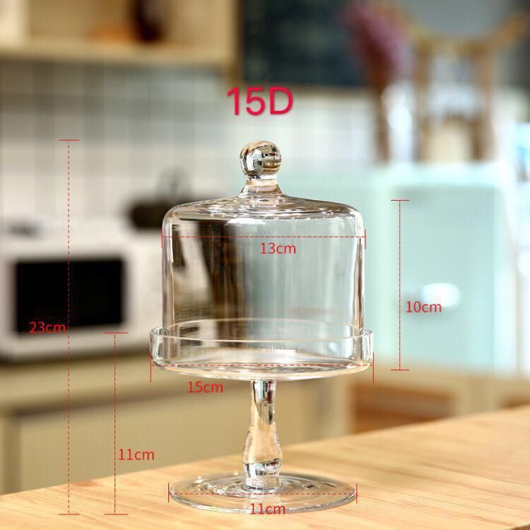 Cake cheese Glass Dome