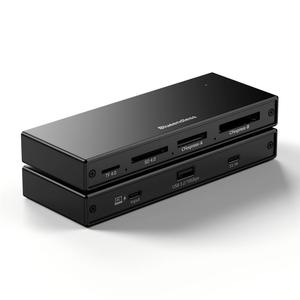 Многофункциональный USB-концентратор 6-в-1 с поддержкой CFexpress <span class=keywords><strong>Type</strong></span> <span class=keywords><strong>A</strong></span>/B, SD4.0, TF4.0, скоростью 10 Гбит/с (USB 3.2), функцией Plug and Play и портом <span class=keywords><strong>Type</strong></span>-<span class=keywords><strong>C</strong></span> - Product Image 1