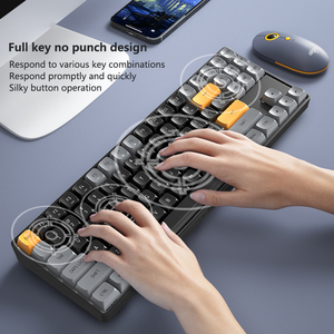 Ireless-eyboard recargable para Mac, tablero mecánico para Mac - Product Image 5