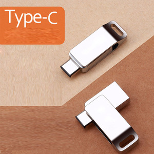 USB3.0-Schnitts telle 16GB 32GB 64GB Mini-Kompakt-Multifunktions-Typ C Metall-OTG-USB-Speicherstick-Flash-Laufwerk für iMac Typ C-Telefon