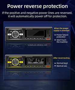 1Din SD MP3播放器JSD-520汽车立体声收音机调频辅助输入接收器USB带蓝牙音频920播放 - Product Image 3