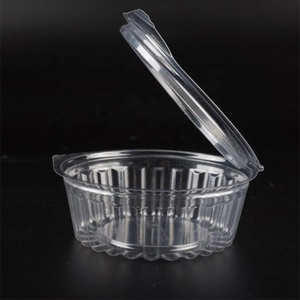 8oz Clamshell Packaging <strong>PET</strong> <strong>Box</strong> Small Packaging Boxes with Flat Lid Disposable Plastic Packaging Container - Product Image 1
