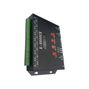 K-8000CK LED Pixel <strong>SD</strong> <strong>Card</strong> <strong>Controller</strong> (T-8000'upgraded Version) ;off-line;8192 Pixels Controlled;SPI signal Output - Product Image 4