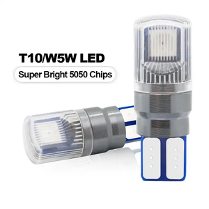 High Quality W5W T10 <strong>Led</strong> Strobe RGB 12V Light Bulb <strong>LED</strong> T10 Remote Control Car Interior 5050 Bombillos <strong>Led</strong> Flasher Number Plate - Product Image 5