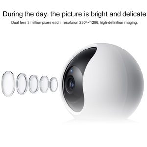 High Quality Original C300 Dual Lens Edition 3MP Support AI Detection US Plug Smart Security <strong>Camera</strong> - Product Image 5