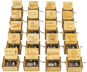 <span class=keywords><strong>Harry</strong></span> Movie <span class=keywords><strong>Potter</strong></span> New arrivals Mini Hand Crank hộp nhạc âm thanh đẹp thiết kế bằng gỗ tùy chỉnh - Product Image 3