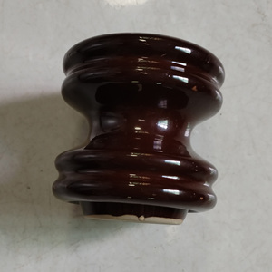 <strong>Electric</strong> Porcelain <strong>Insulator</strong> Ceramic Spool <strong>Insulators</strong> For Low Voltage Overhead <strong>Power</strong> <strong>Lines</strong> Bobbin 53-1 53-2