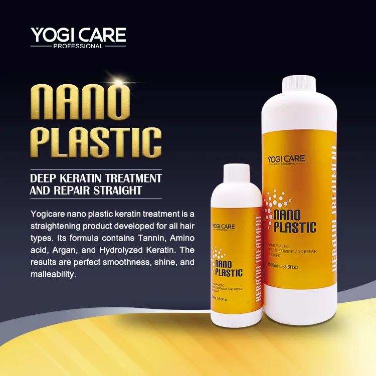 Nhà máy bán 250ml/1000ml Nano điều trị tóc sâu keratin dưỡng ẩm sửa chữa chăm sóc tóc thẳng kem cho Salon