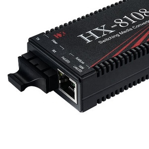 HX-8108 2 <strong>Ethernet</strong> port 2 fiber port Twisted pair cable RJ45 SC ST FC Multimode <strong>Ethernet</strong> Media Converter Fiber Media Converter - Product Image 4