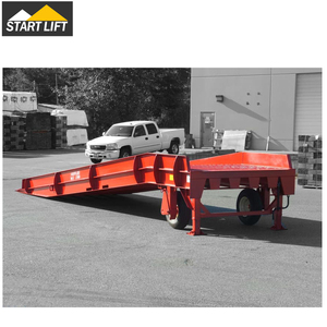 8t 10t 12t Forklift <strong>Unloading</strong> Movable Dock Leveler <strong>Loading</strong> <strong>Container</strong> Ramps Dock Ramp - Product Image 4