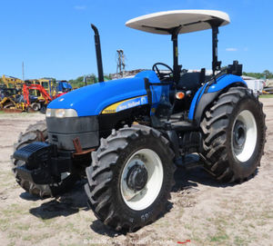 原装优质二手新款荷兰70hp 4WD农用拖拉机，带免费圆盘耙