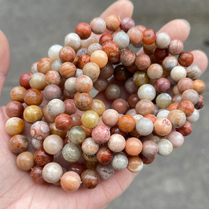 Fanyue <strong>Top</strong> Seller 14MM12MM/8MM/10MM Colorful Coral <strong>Jade</strong> Bracelet Natural Stone Bracelet Bead Bracelets with Natural Stones