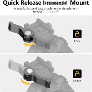 Outdoor Tactical Adjustable V9 Wrench Tripod with 20mm <strong>Mount</strong> for Hunting - Product Image 6