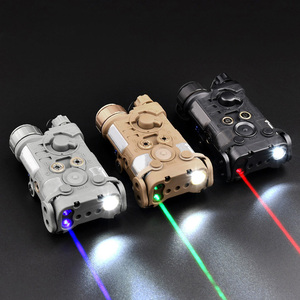 Lunette de visée <span class=keywords><strong>laser</strong></span> NGAL avec <span class=keywords><strong>laser</strong></span> IR + <span class=keywords><strong>laser</strong></span> rouge/vert/bleu + lampe torche LED blanche et interrupteur à pression à distance - Product Image 2