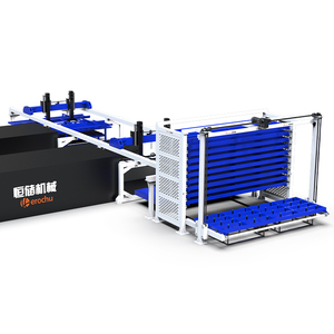 Laden und Entladen der Laser automatisierung lösung in Kombination mit einer Hochleistungs-Hoch leistungs regale der Lagerturm-Produktions linie - Product Image 5