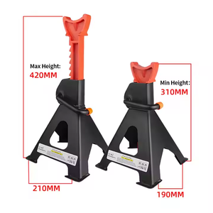 Çelik Jack standları 3 Ton kapasiteli 1 çift araba Jack güvenlik desteği araba hidrolik kaldırma makas Jack - Product Image 1