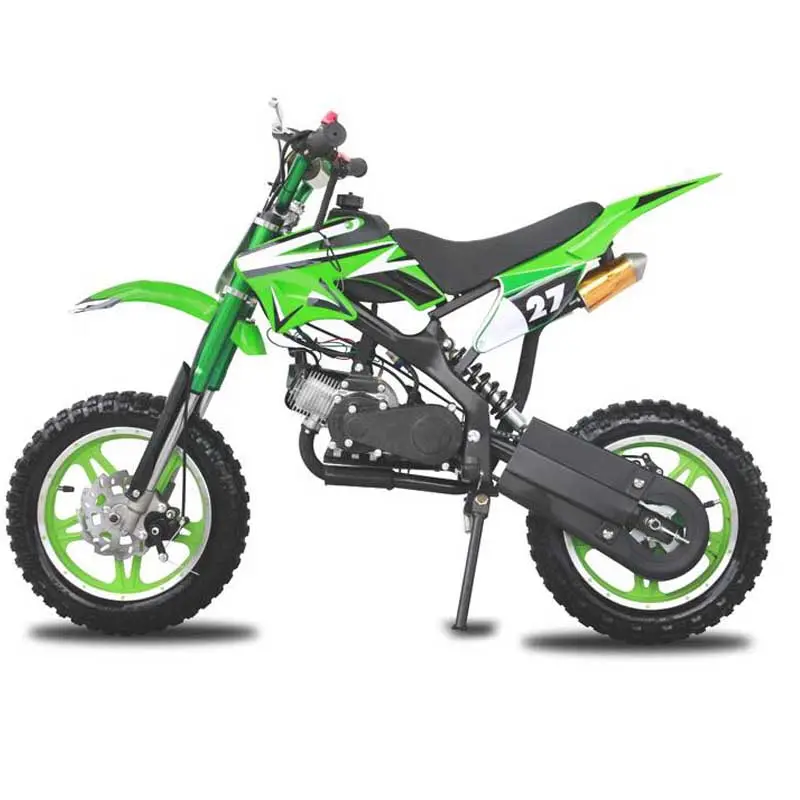 Motocicleta de gasolina de alta velocidad de 49cc, moto de cross de gasolina, Mini, de 2 tiempos, 50cc, bolsillo de 49cc, soporte personalizado