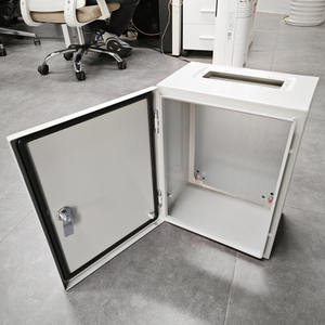 SUS304 SUS316 Boîte de distribution en métal Boîtier mural en acier inoxydable Boîtier de panneau de compteur électrique Armoire de commande - Product Image 4