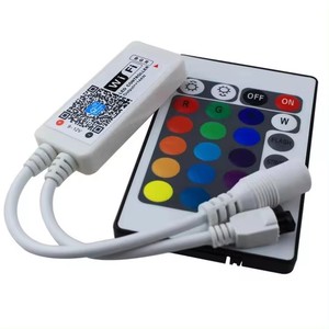 24 Keys Remote <strong>Led</strong> Mini Dimmer RGB RGBW <strong>LED</strong> <strong>Controller</strong> with <strong>WIFI</strong> Google Magic Home Alexa <strong>DMX</strong> <strong>Controller</strong> for <strong>LED</strong> Strip Light - Product Image 2
