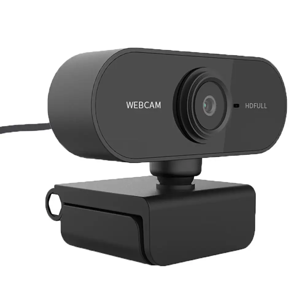 HD 1080p 2K Web kamera dahili mikrofon USB kamerası toplantı Video sohbet canlı PC dizüstü bilgisayar kamera