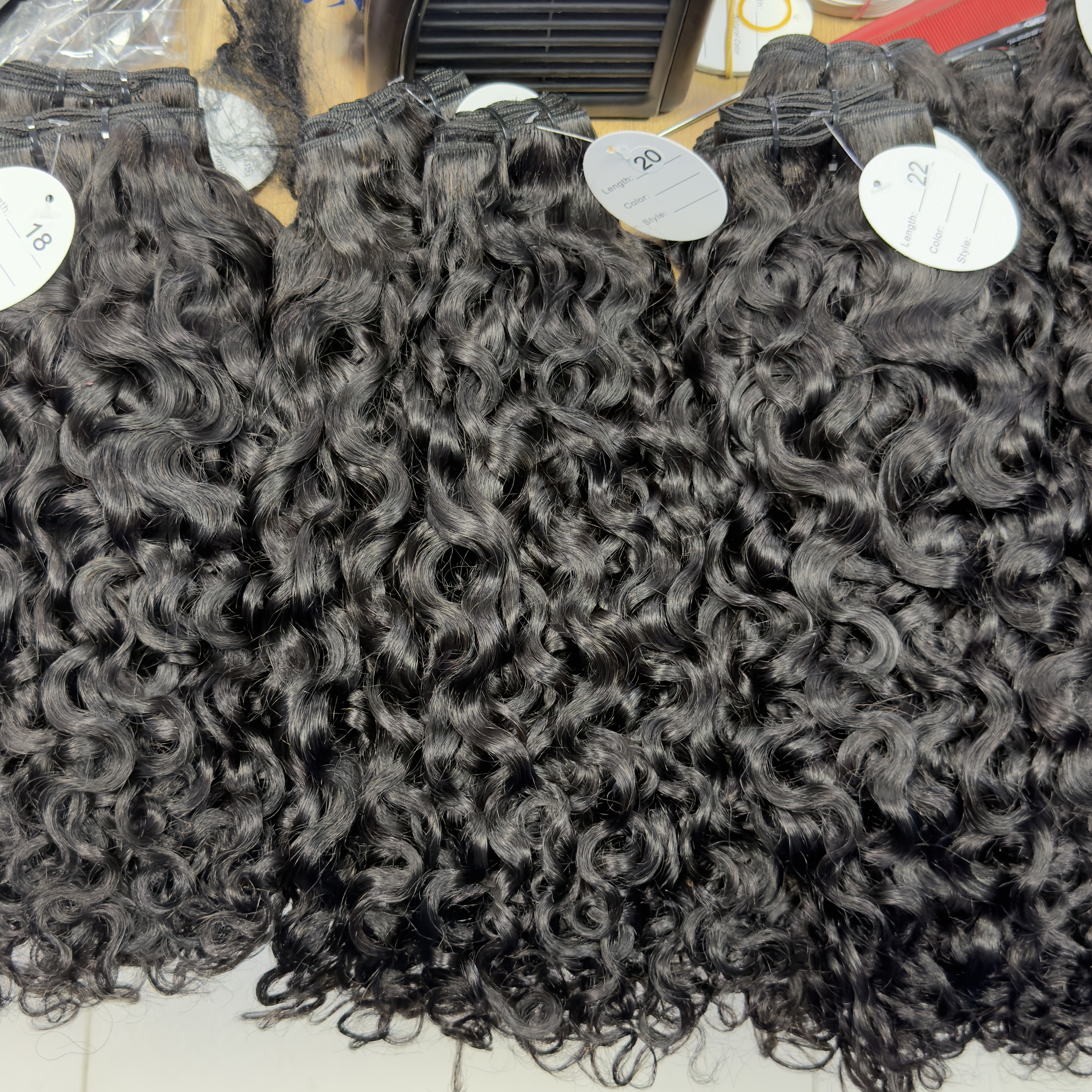 Caribbean curly
