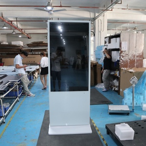 Uso del centro commerciale interno 55 pollici pubblicità schermo chiosco di rete schermo verticale Display e Touchable pannello LCD in piedi - Product Image 2