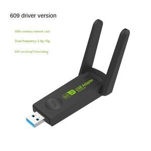 Wireless <strong>Network</strong> Card Gigabit Dual Band Driver <strong>Free</strong> <strong>Computer</strong> USB Wifi Receiver 1300Mbps Wireless <strong>Network</strong> Card 5G - Product Image 6