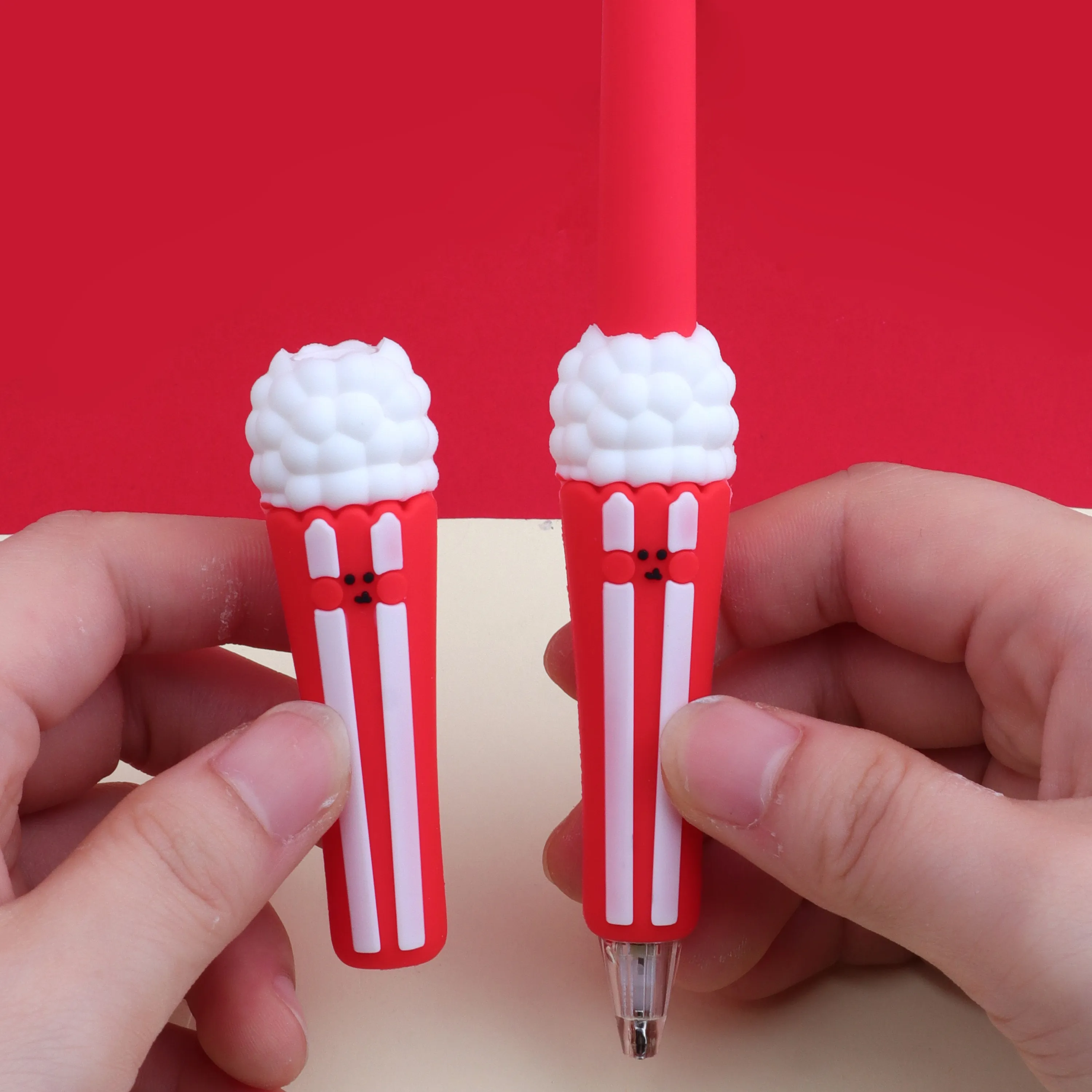 0.5mm Cute Cartoon Kawaii Press Mechanical Pencil Automatic Pencil for School and Promotional Food Union Pencils