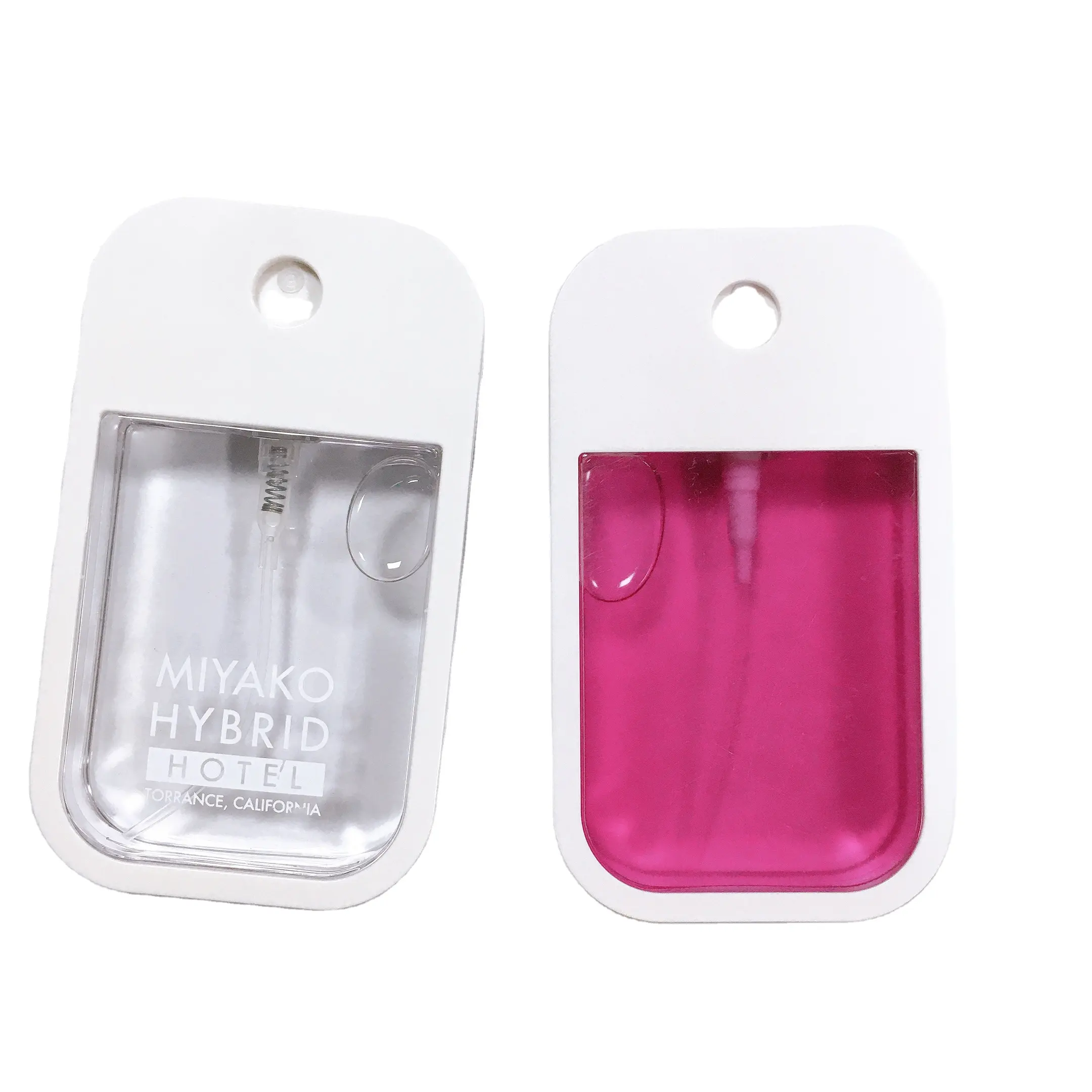 Best Seller Portable Hand Sanitizer Card Shape Pocket Hand Sanitizer Sprayer Bottle